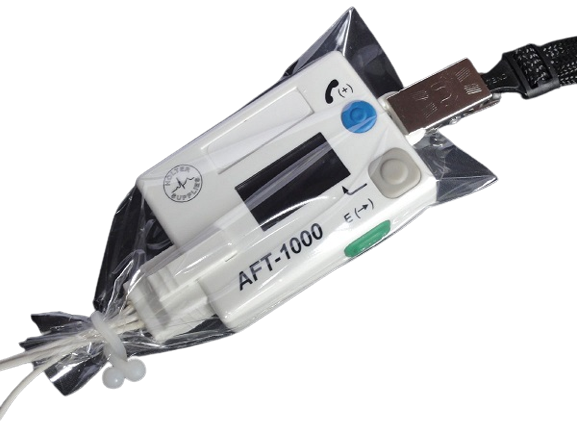 Holter ECG ambulatoire AFT 1000+ pour enregistrement au cabinet de cardiologie