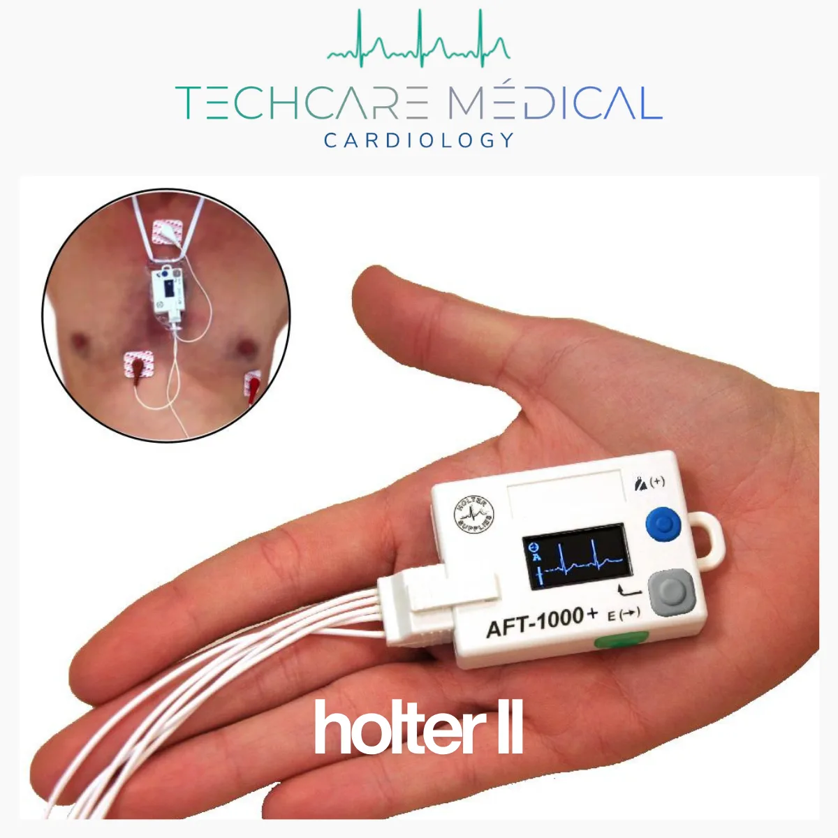 Équipement médical TechCare — Holter Ii P