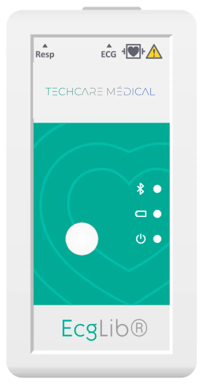 ECGLib — boîtier ECG TechCare Médical 12 dérivations